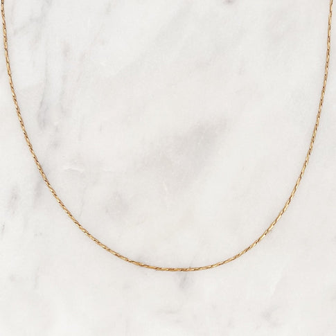 Base Fine Rope Necklace - ByNouck Jewelry