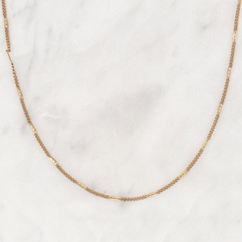 Base Fine Signet Necklace - ByNouck Jewelry