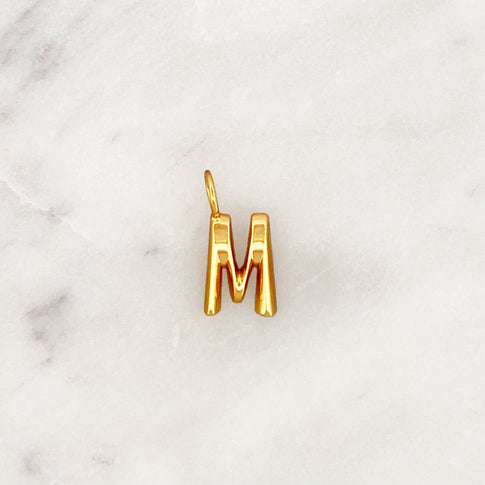 DYO Bamboo Initial - ByNouck Jewelry