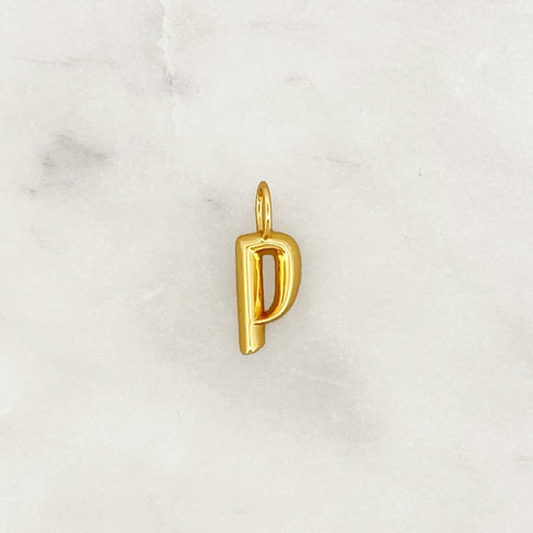 DYO Bamboo Initial - ByNouck Jewelry