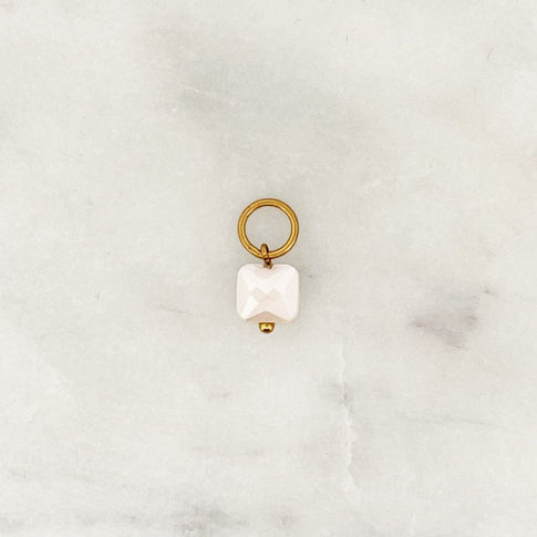 DYO Coconut Cream Square - ByNouck Jewelry