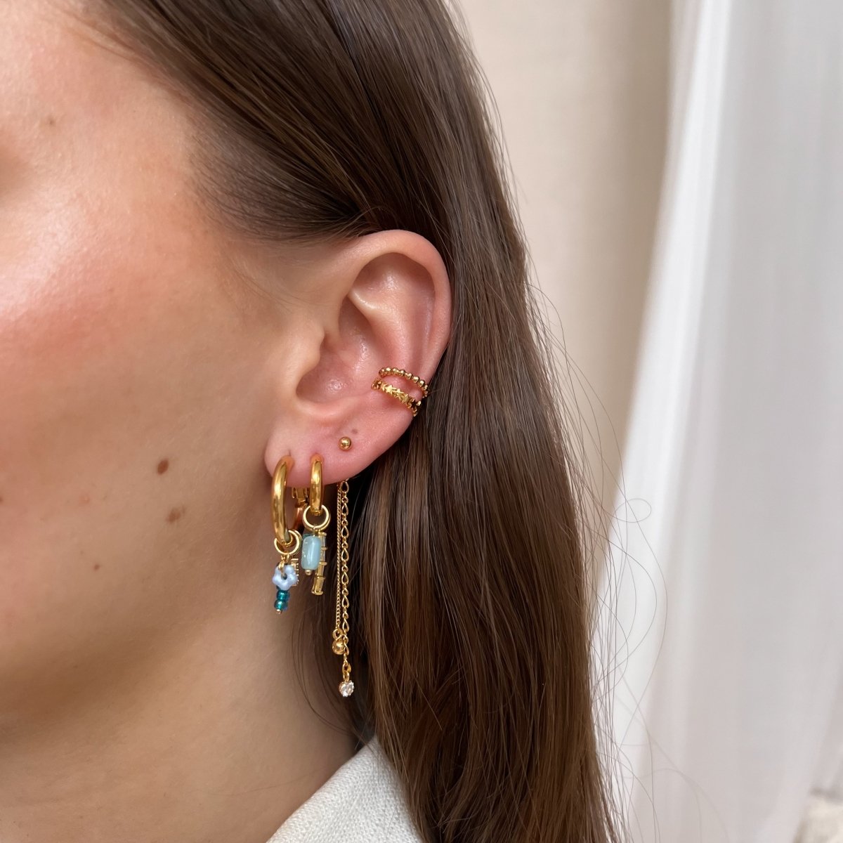 DYO Little Blue Flower - ByNouck Jewelry