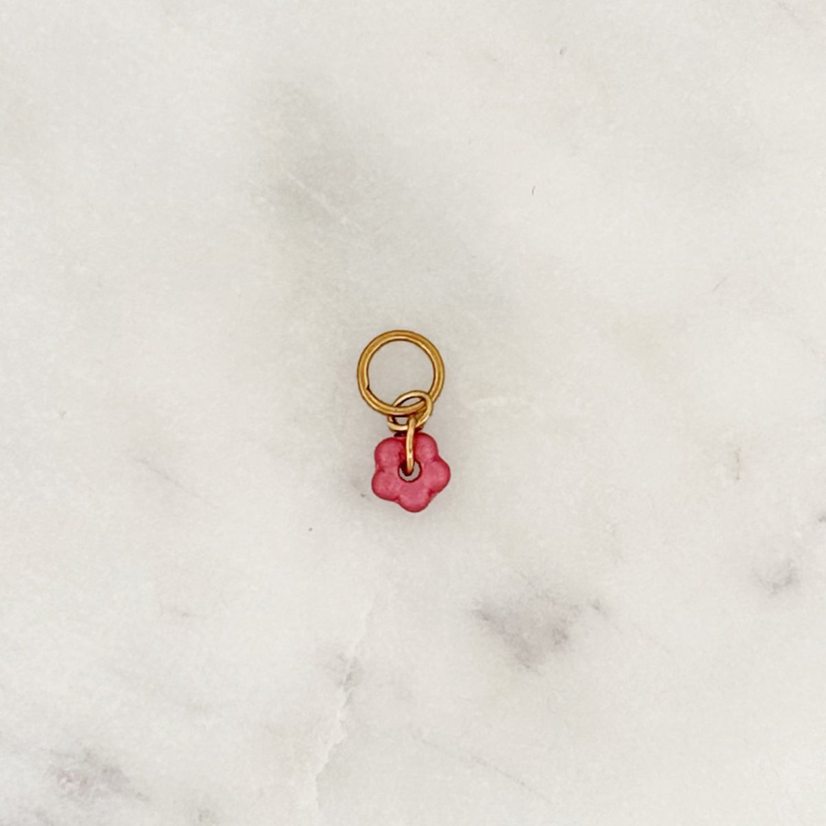 DYO Little Coral Pink Flower - ByNouck Jewelry