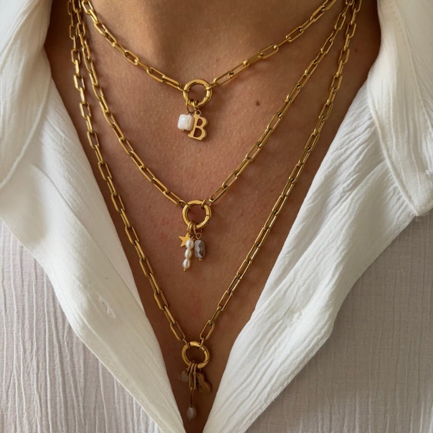 DYO Medium Initial - ByNouck Jewelry