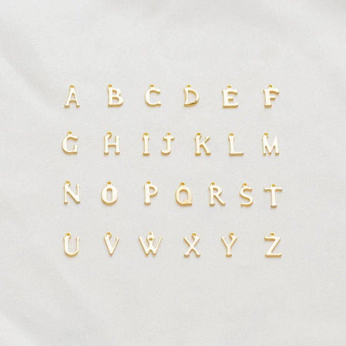DYO Medium Initial - ByNouck Jewelry