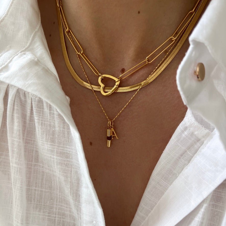 DYO Medium Initial - ByNouck Jewelry