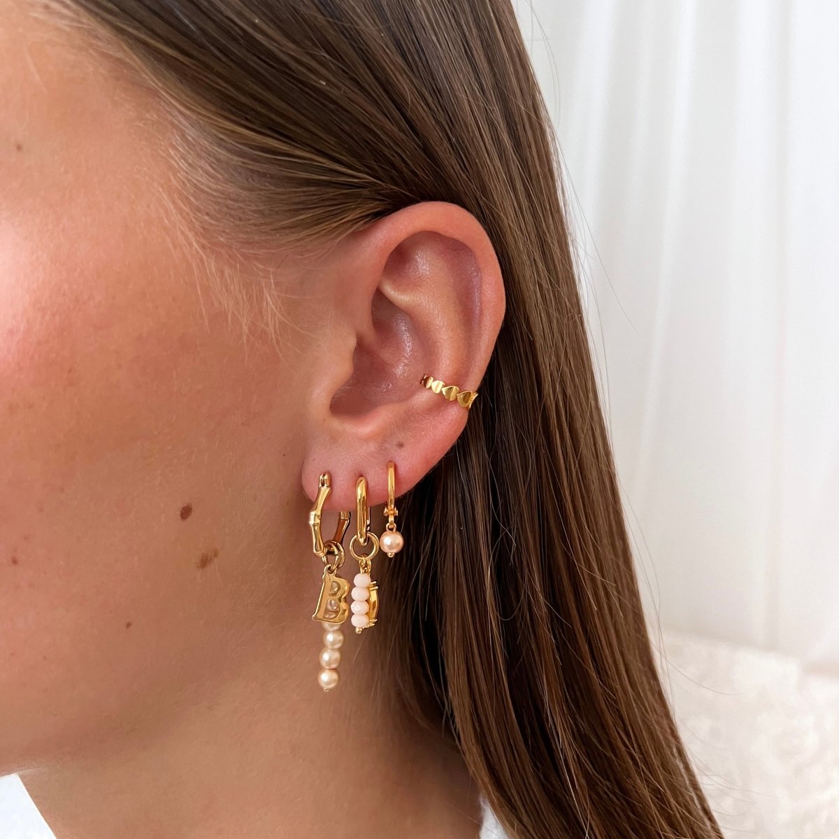 Ear Cuff Hearts - ByNouck Jewelry