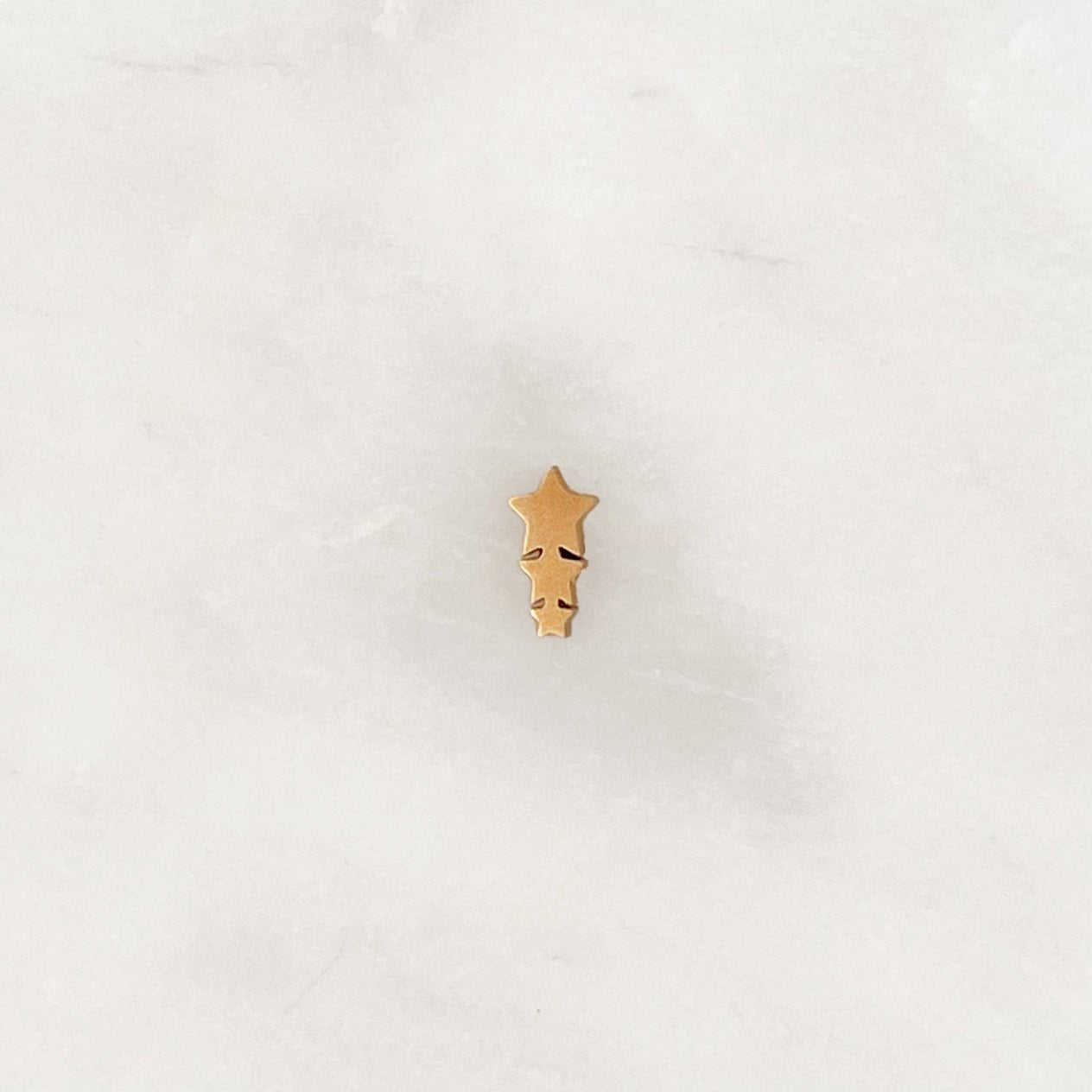Earstud Triple Stars - ByNouck Jewelry