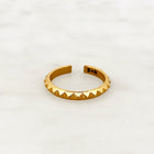 Facet Stack Ring