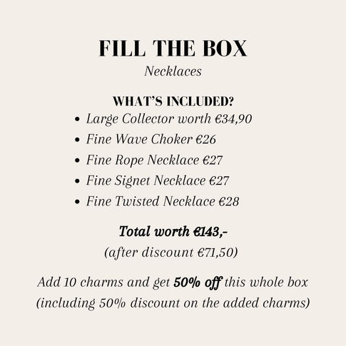 Fill The Box - 4 Necklaces - ByNouck Jewelry
