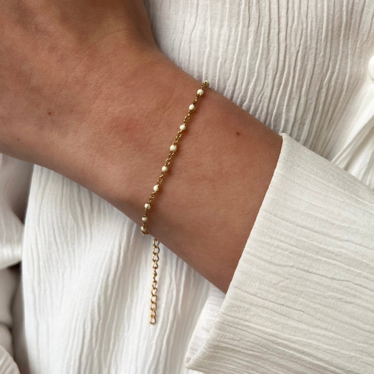 Ivory Dots Bracelet - ByNouck Jewelry