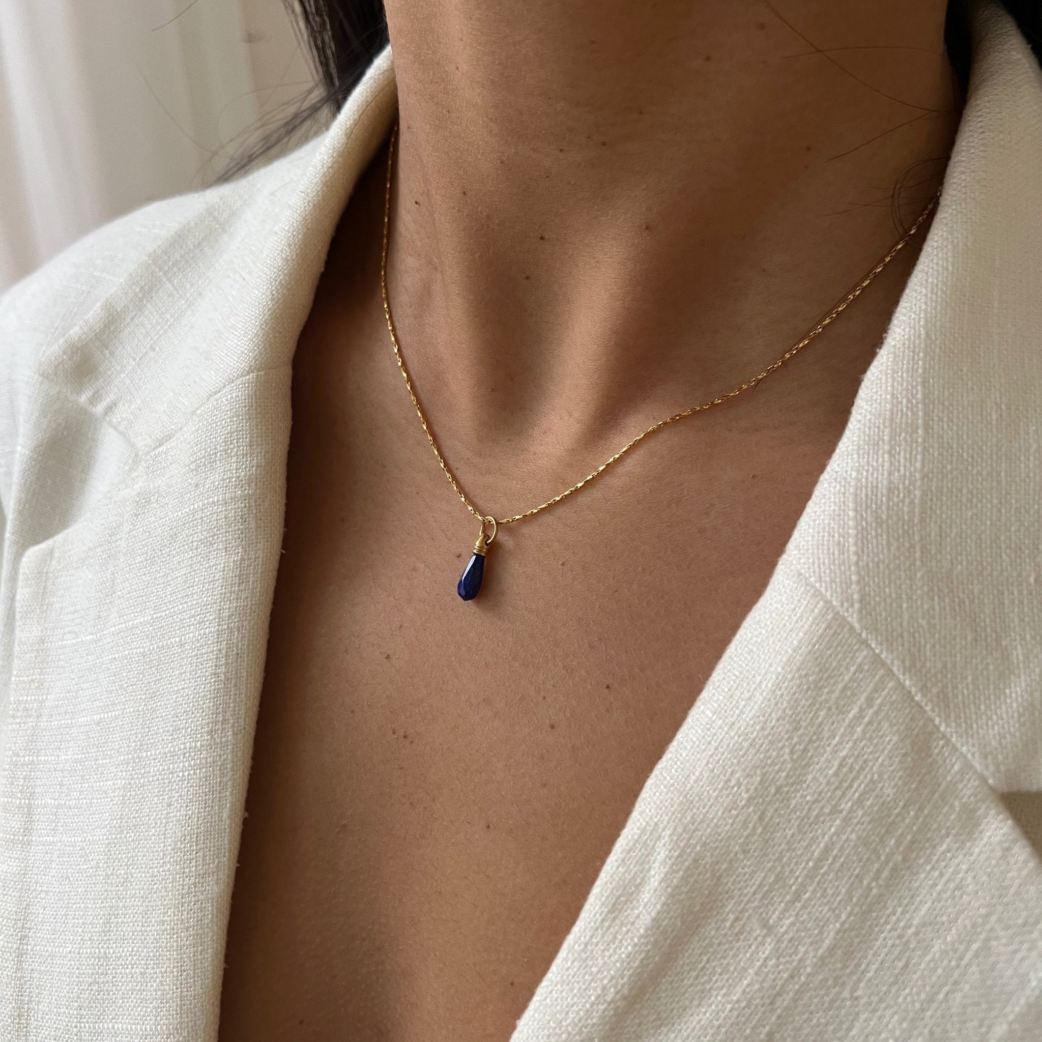 Necklace Manifest Stone Sodalite - ByNouck Jewelry