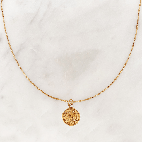 Rope Necklace Pisces - ByNouck Jewelry