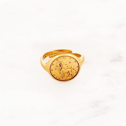 Sign Signet Ring - ByNouck Jewelry