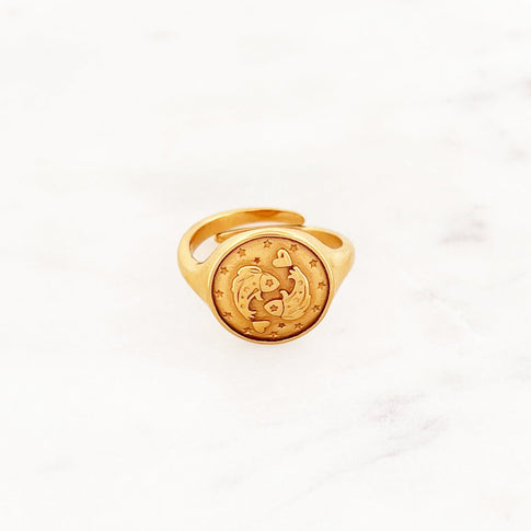 Sign Signet Ring - ByNouck Jewelry
