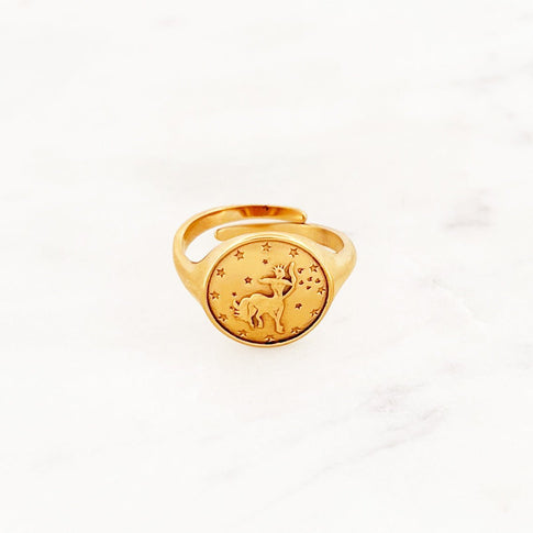 Sign Signet Ring - ByNouck Jewelry