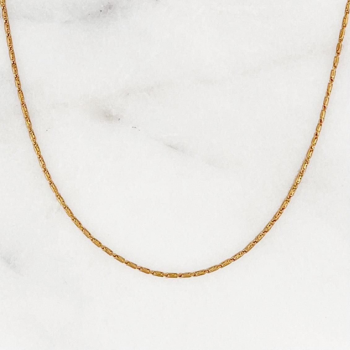 Base Mini Fine Necklace - ByNouck Jewelry