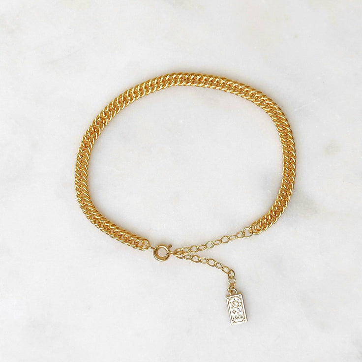 Bracelet Small Curb Luck | ByNouck - Handmade with ♥︎