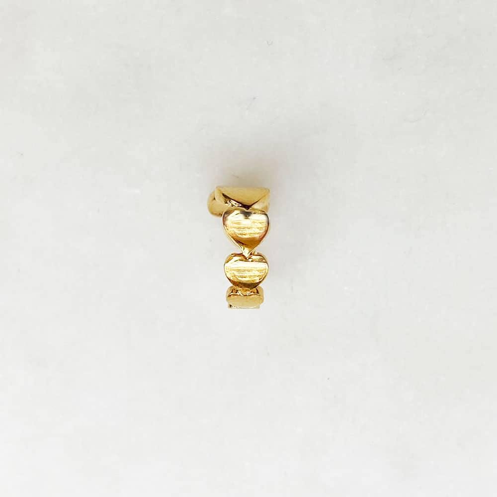 Ear Cuff Hearts - ByNouck Jewelry