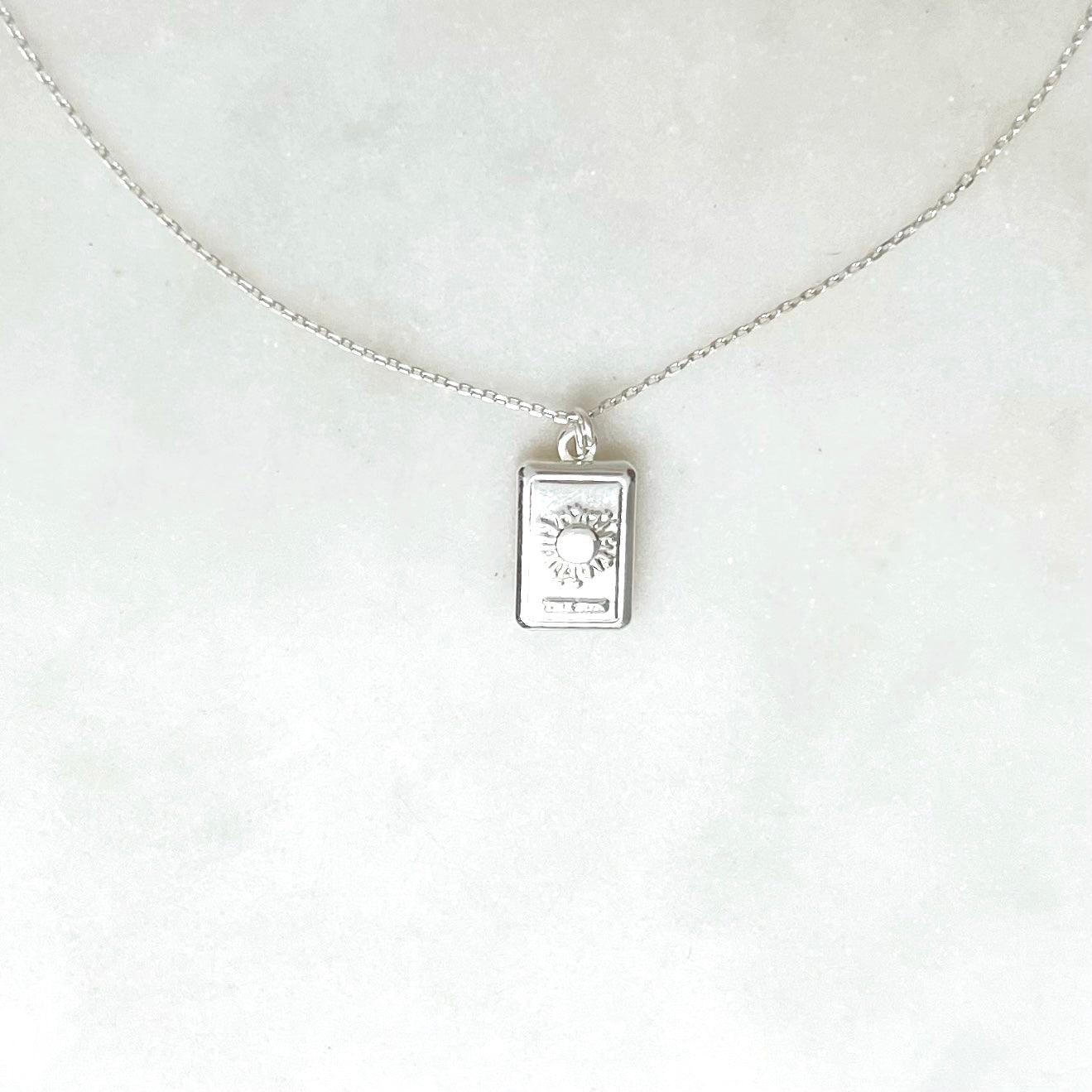 Sample Choker Sun Tarot Silverplated - ByNouck Jewelry